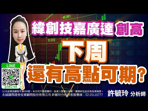 緯創技嘉廣達創高 下周還有高點可期 ? AI帶頭下 還有哪些隱藏版黑馬股布局機會? 反應熱烈 雙重大禮包最後加碼倒數計時 ｜股市易點靈 許毓玲 分析師｜2023.05.26