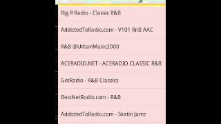 R&B Radio Android App screenshot 2