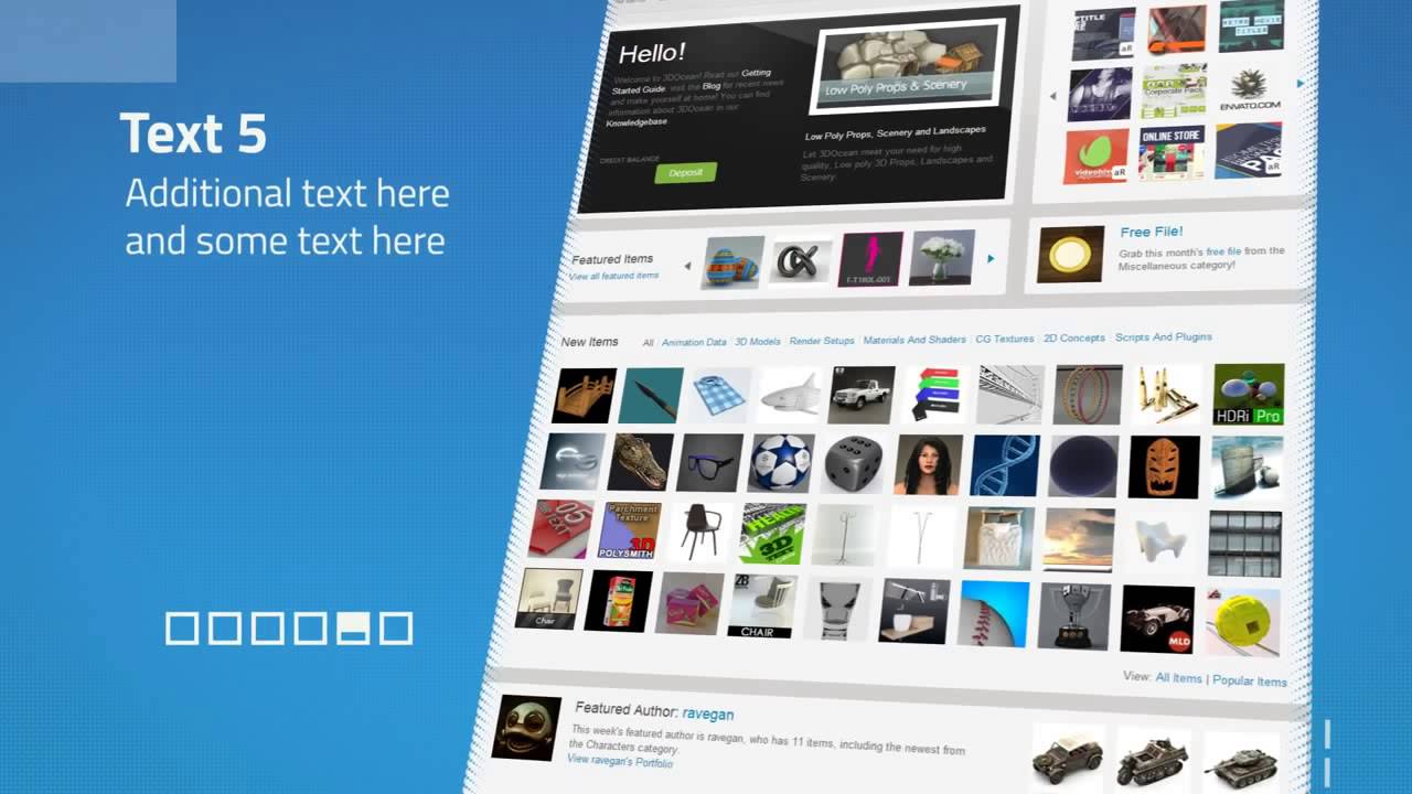 website presentation after effects template - youtube website presentation after effects template - youtube, Presentation templates