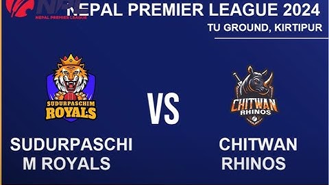 NPL Cricket Live | SUDURPASCHIM ROYALS VS CHITWAN RHINOS