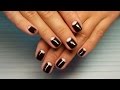 Дизайн ногтей гель-лак Shellac - Маникюр Dior / Лунный маникюр (уроки дизайна ногтей) Nail tutorial