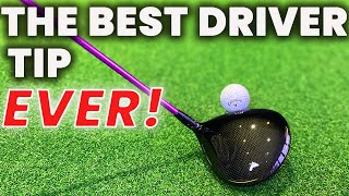 Possibly The Best Driver Swing Tip Ever