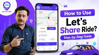 How to Use and Register Lets Share Ride! screenshot 3