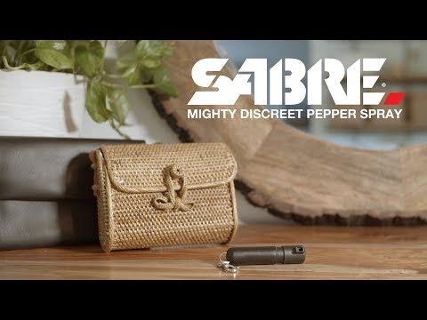 SABRE Mighty Discreet Pepper Spray - Small but Mighty