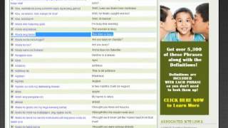 Listen to Tagalog Online with English Translations screenshot 5