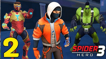 Spider Fighter 3:Action Game - Gameplay Walkthrough Part 1(Android,iOs)