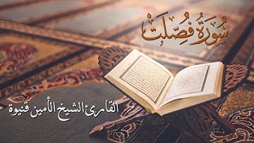 سورة فصلت - القارئ الشيخ الأمين محمد قنيوة بجودة عالية