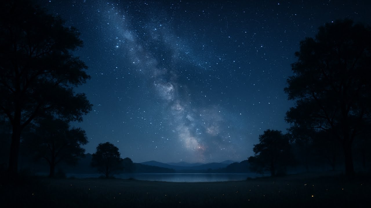5 Hours of Starry Night Ambience – Relaxing Night Sounds for Sleep ...
