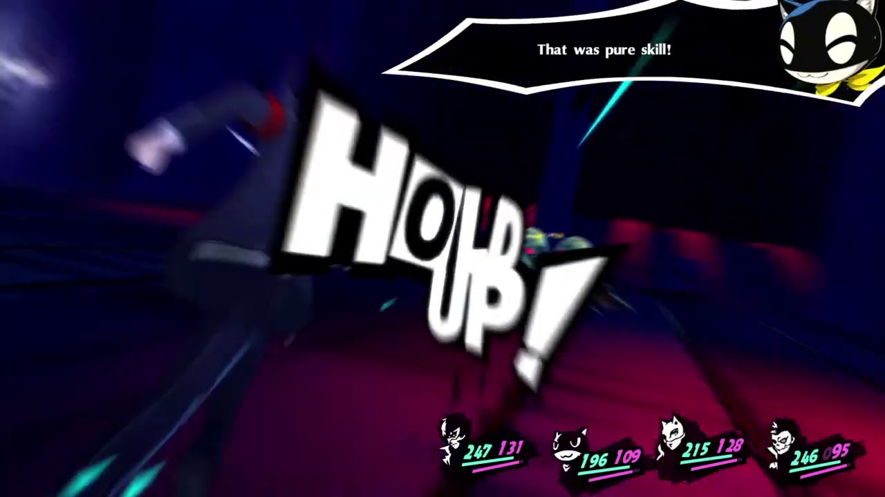 Perfectly sync Persona 5R All-Out Attack.
