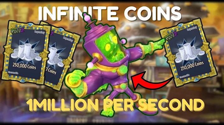 PvZ GW2: (SOLO) INFINITE COINS GLITCH 12 MILLION COINS A DAY