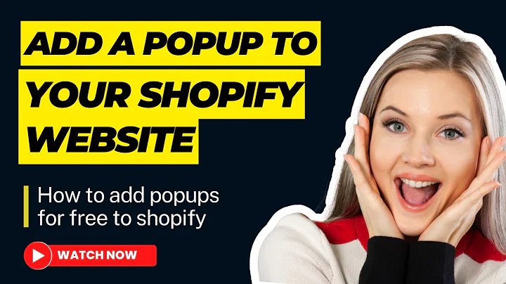 Create a Stunning Pop-Up for Your Shopify Website in Minutes