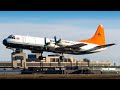 Buffalo Airways Lockheed L-188 Electra RARE VISIT to Calgary Airport!