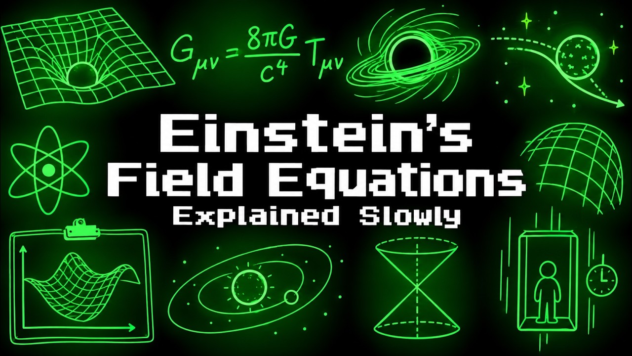 Every Confusing Thing About Einstein's Field Equations Explained Slowly (For Sleep)