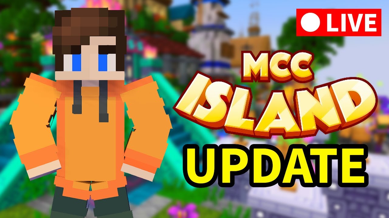 🔴LIVE - 🏝️PLAYING THE BRAND NEW MCCi UPDATE | ROCKET SPLEEF RUSH + MORE ...