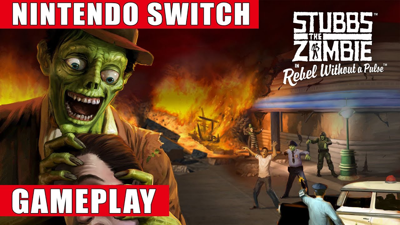 Stubbs the Zombie in Rebel without a Pulse геймплей. Игры про зомби на Нинтендо свитч. Stubbs the Zombie бяка или бука.