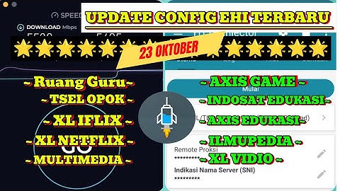 Update Config Http Injector Terbaru  23 Oktober || All Operator SSH PREMIUM