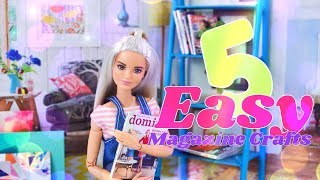 Diy - How To Make 5 Easy Magazine Crafts Magazines Potted Plant Bookshelf More