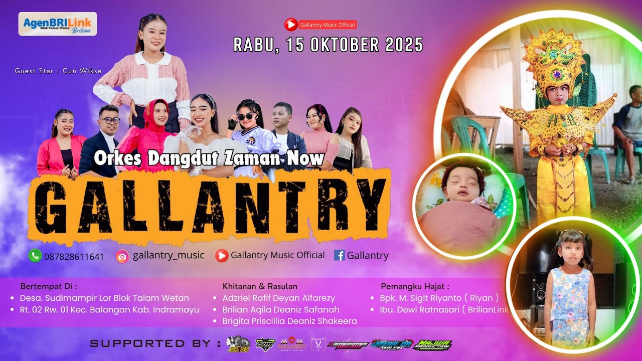 🔴LIVE | ORKES DANGDUT GALLANTRY MUSIC | DESA SUDIMAMPIR LOR BLOK TALAM WETAN - BALONGAN | INDRAMAYU