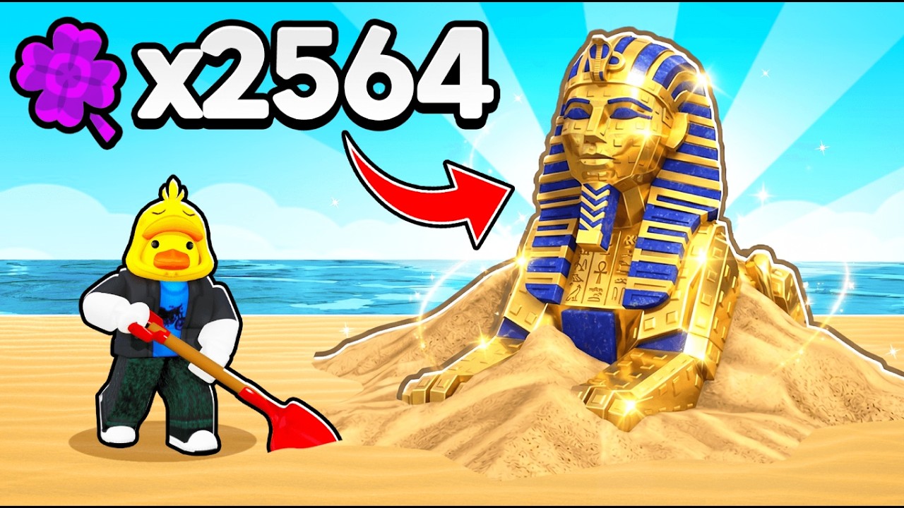 I Found #1 RAREST Item in Roblox Dig and Clean!