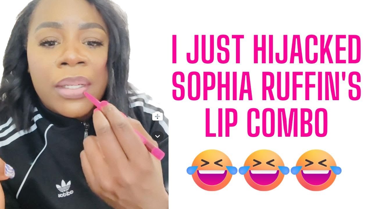 I Hijacked Sophia Ruffin's Lip Combo Juvia + Sephora 💋💄 YouTube