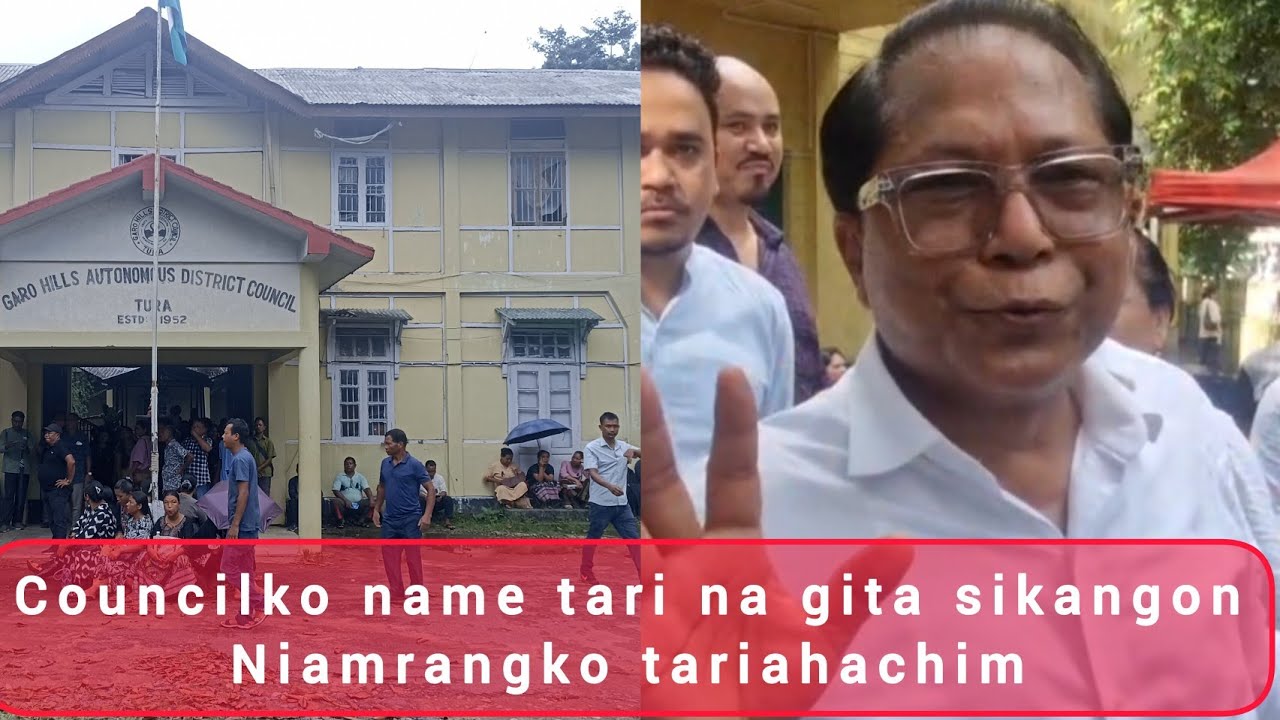 Dr Mukul Sangma District Council employeesrangko grongea