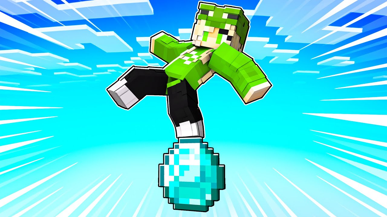 ÜBERLEBEN auf einem DIAMANT ONE BLOCK