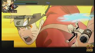 [PPSSPP_GAMING] NARUTO Shippuden MOD! Naruto bijuu mode screenshot 1