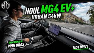 Test Drive MG4 EV 54 kWh – Electricul care schimbă regulile în oraș! ⚡