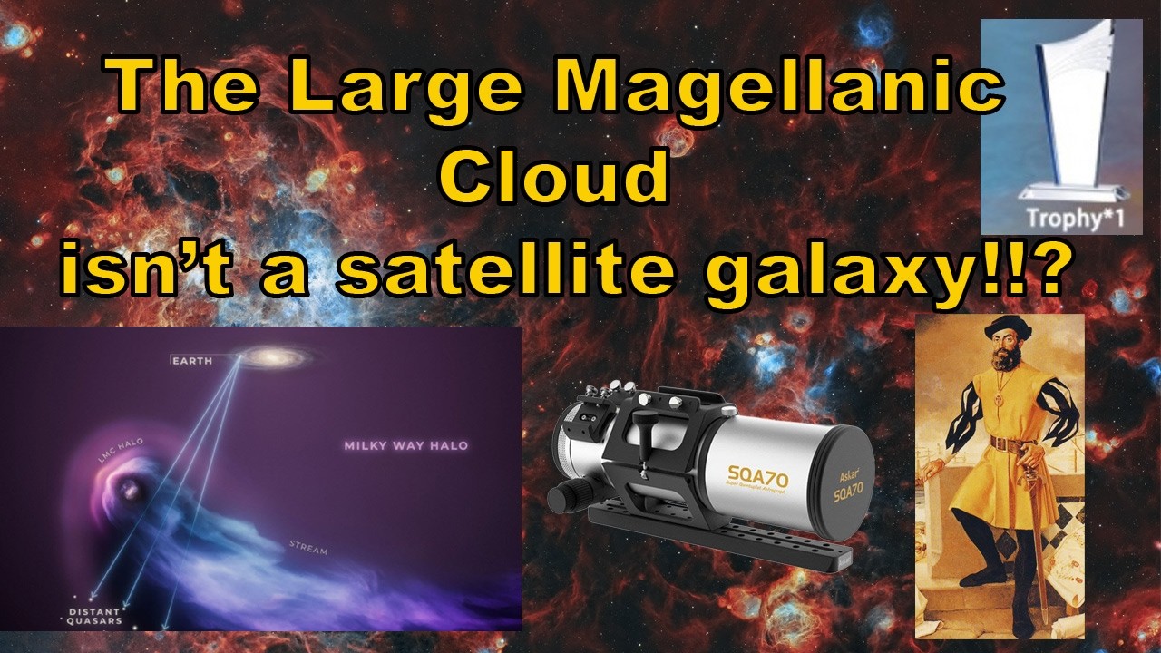 Большое Магелланово Облако — это не галактика-спутник?! И почему оно названо в честь Магеллина?