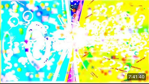 Numbers 0 to TRUE F.I.N.A.L-E.N.D.I.N.G but 128x speed