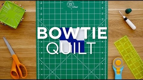 Make an Easy Bowtie Quilt Block - Quilt Snips
