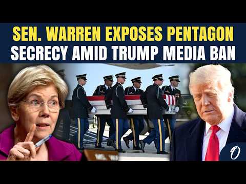 War Death Toll Cover-Up? Warren Rips Pentagon As Trump BANS Critical Media Outlets