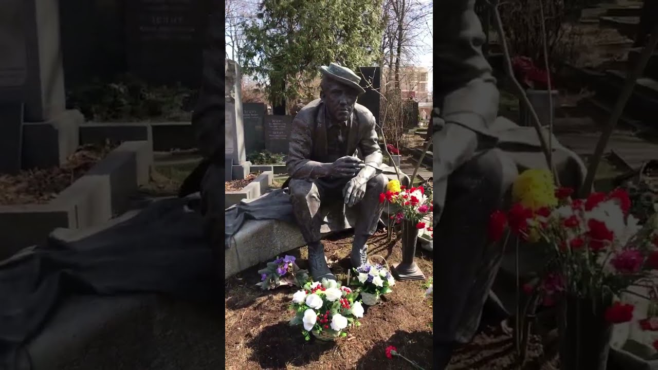 Могила Никулина Фото