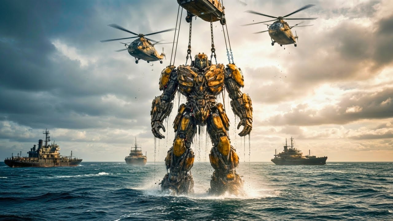 Deep Sea Treasure Discovery: Giant Machines Recover a Long-Lost Legendary Bumblebee