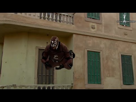 أول سوبر هيرو مصري شوف الرجل العناب بيعمل ايه