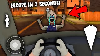 Escape From Ice Scream 3 In 3 Seconds - Ice Scream 3 Experiments.