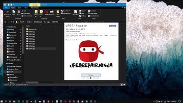 Repair corrupt JPEG header - Quick demonstration
