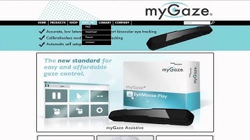 NEW myGaze EyeMouse Play - Get Started Video