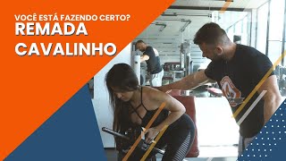 REMADA CAVALINHO - 3 DICAS PARA FAZER CERTO  A Remada cavalinho é um  exercício bem conhecido pelos admiradores do fisiculturismo mas que em  geral é um pouco difícil de realizar em