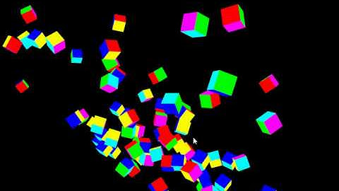 Particle-based GPU Rigid Body Simulation - OpenGL Shader Model 4.0