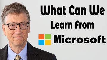 The Secret to Microsoft