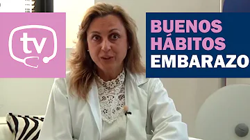 ¿Cuáles son los 3 hábitos saludables durante el embarazo?