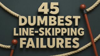 45 Dumbest Ways People Tried to Skip Lines