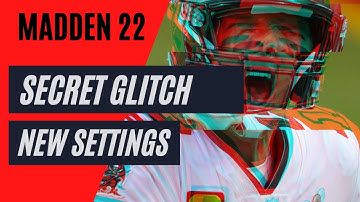 Secret user Glitch Defensive SETTINGS!  Madden 22 defense tips