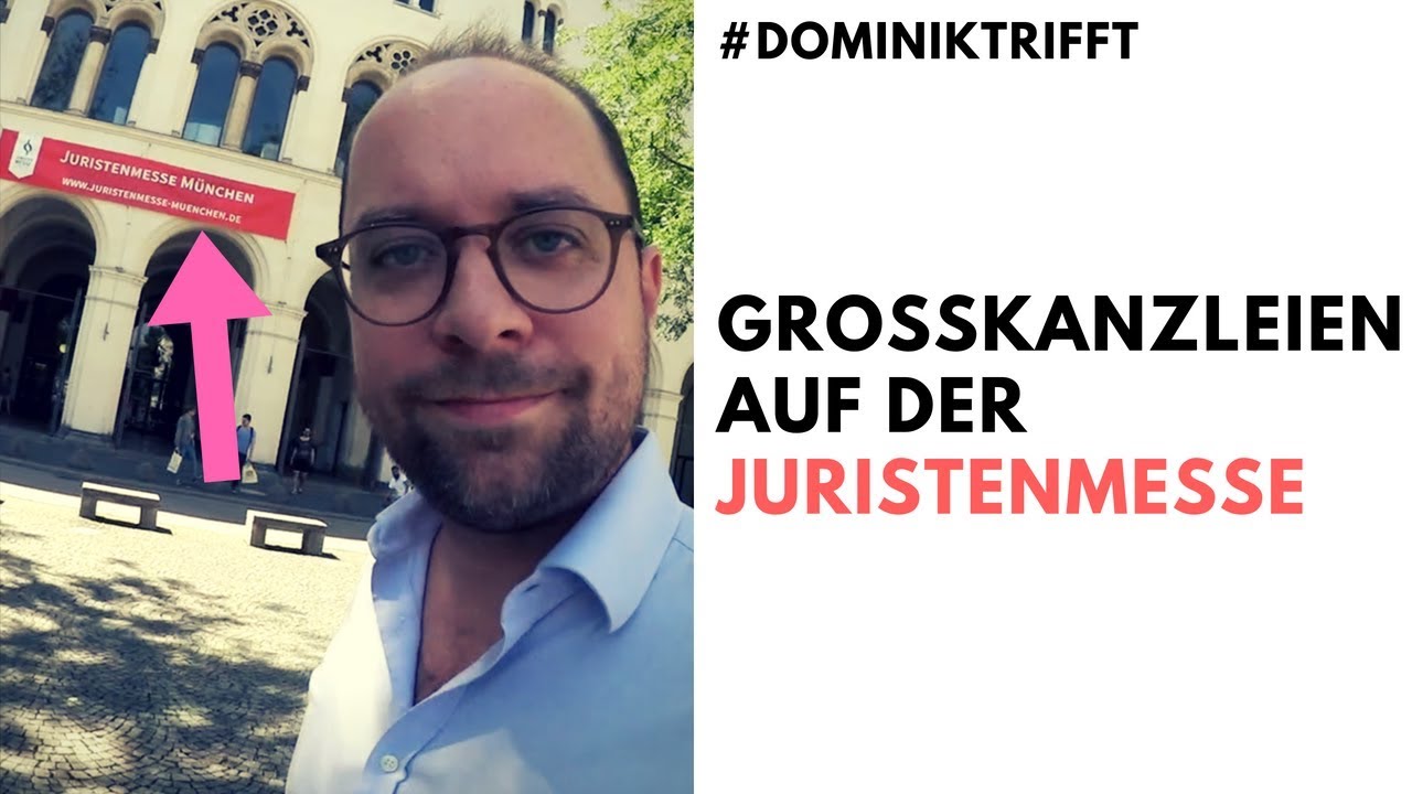 Auf der Jobmesse für Juristen 👨🏻‍🎓 | Großkanzleien im Interview | #Dominiktrifft