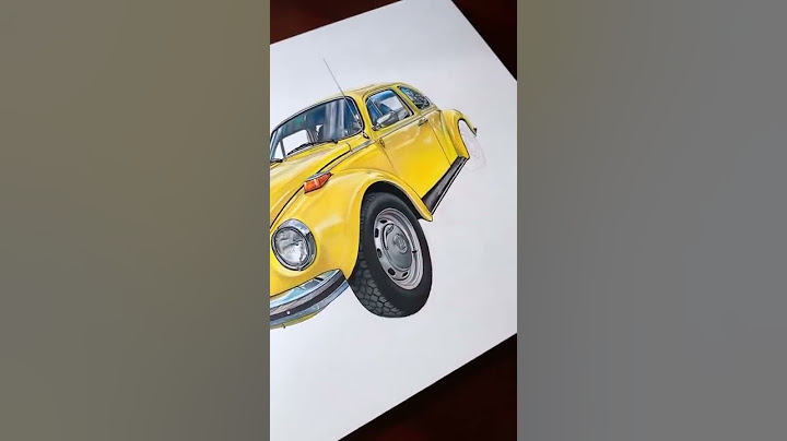 Desenho de Fusca!❤️🔥 #fusca #vwfusca