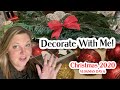 Budget Decor &amp; DIY Greenery Centerpiece! DECORATE WITH ME CHRISTMAS 2020 || VLOGMAS (DAY 6)