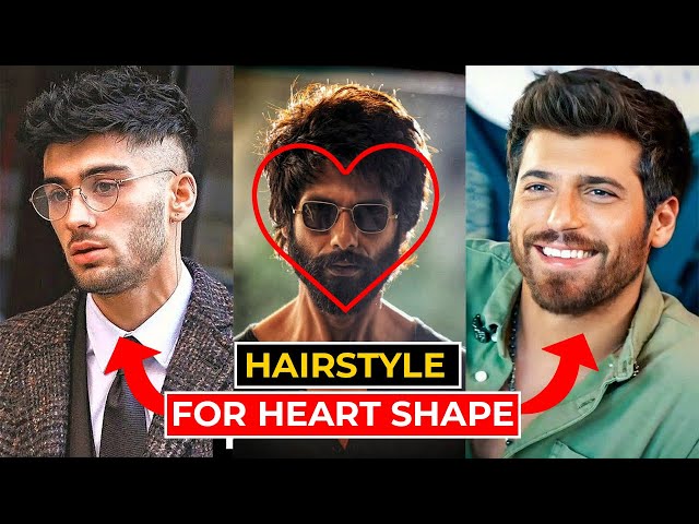 heart shaped face hairstyles men long hair｜TikTok Search