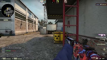 ace in cache and bug message from cs go?