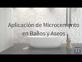 Video:Aplicación de Microcemento Baños [RESULTADO INCREÍBLE]